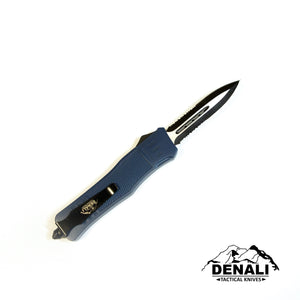 Large Denali Cerakote OTF knife, 9.5 inches open