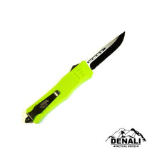 Load image into Gallery viewer, Large Denali Cerakote OTF knife, 9.5 inches open