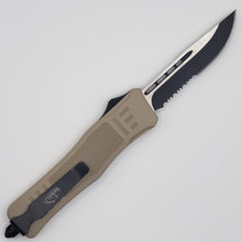 Load image into Gallery viewer, Large Denali Cerakote OTF knife, 9.5 inches open