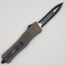 Load image into Gallery viewer, Medium Denali OTF knife MILITARY COLORS, 8.25 inches open