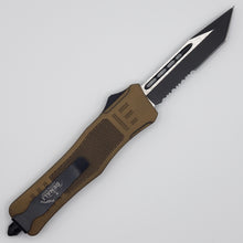 Load image into Gallery viewer, Large Denali Cerakote OTF knife, 9.5 inches open