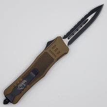 Load image into Gallery viewer, Large Denali Cerakote OTF knife, 9.5 inches open