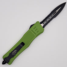 Load image into Gallery viewer, Large Denali Cerakote OTF knife, 9.5 inches open