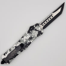 Load image into Gallery viewer, Large Denali CAMO OTF knife, 9.5 inches open