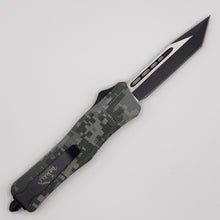 Load image into Gallery viewer, Large Denali CAMO OTF knife, 9.5 inches open