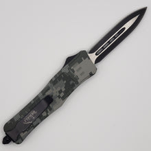 Load image into Gallery viewer, Large Denali CAMO OTF knife, 9.5 inches open