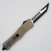 Load image into Gallery viewer, Medium Denali OTF knife MILITARY COLORS, 8.25 inches open
