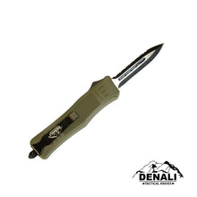 Load image into Gallery viewer, Large Denali Cerakote OTF knife, 9.5 inches open