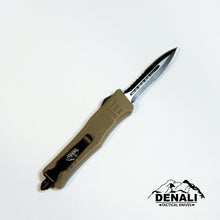 Load image into Gallery viewer, Large Denali Cerakote OTF knife, 9.5 inches open