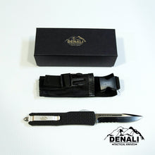 Load image into Gallery viewer, Large Tri-grip OTF knife, 10.0 inches open