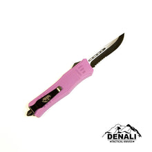 Load image into Gallery viewer, Large Denali Cerakote OTF knife, 9.5 inches open
