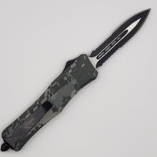 Load image into Gallery viewer, Large Denali CAMO OTF knife, 9.5 inches open
